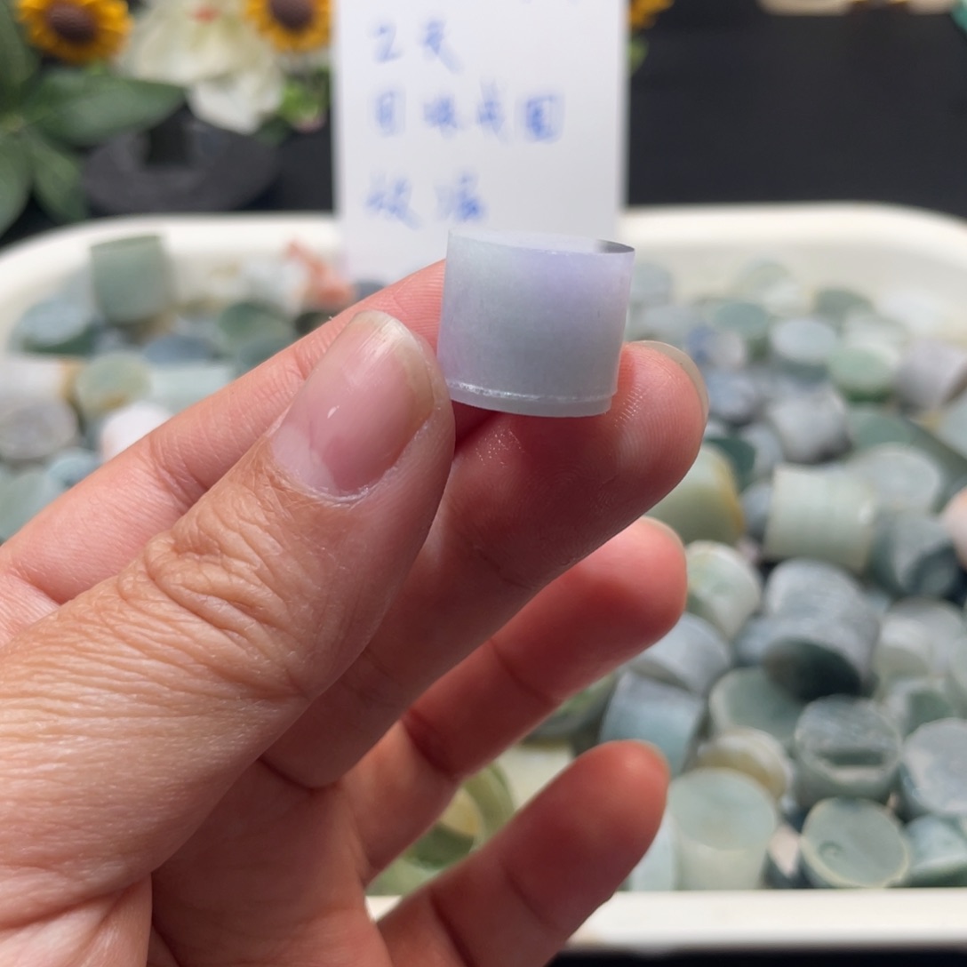 定制翡翠未镶嵌天然翡翠13+圆珠