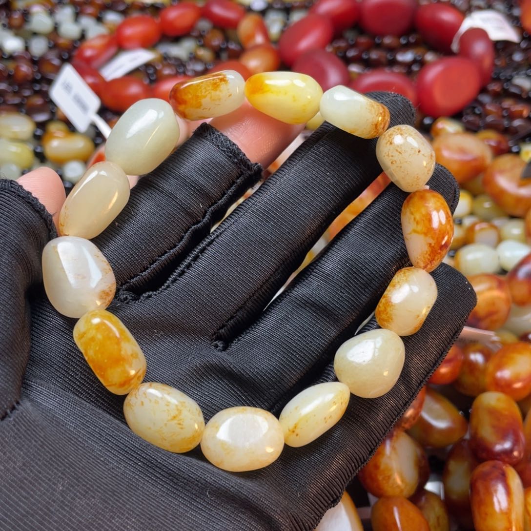 和田玉手链未镶嵌