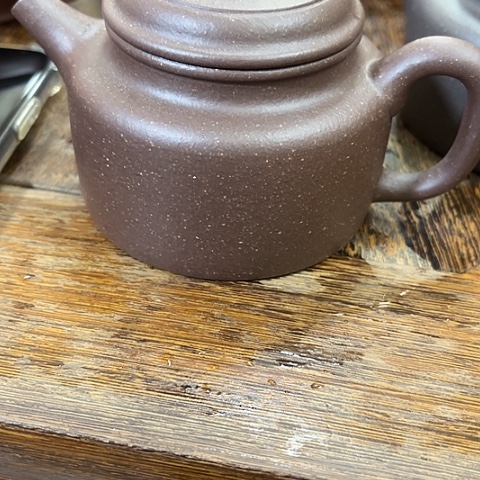 紫砂茶壶天清暗干色德钟180c c