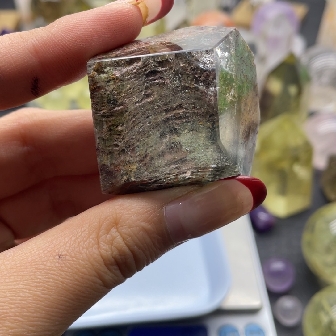 水晶37未镶嵌幽灵随形