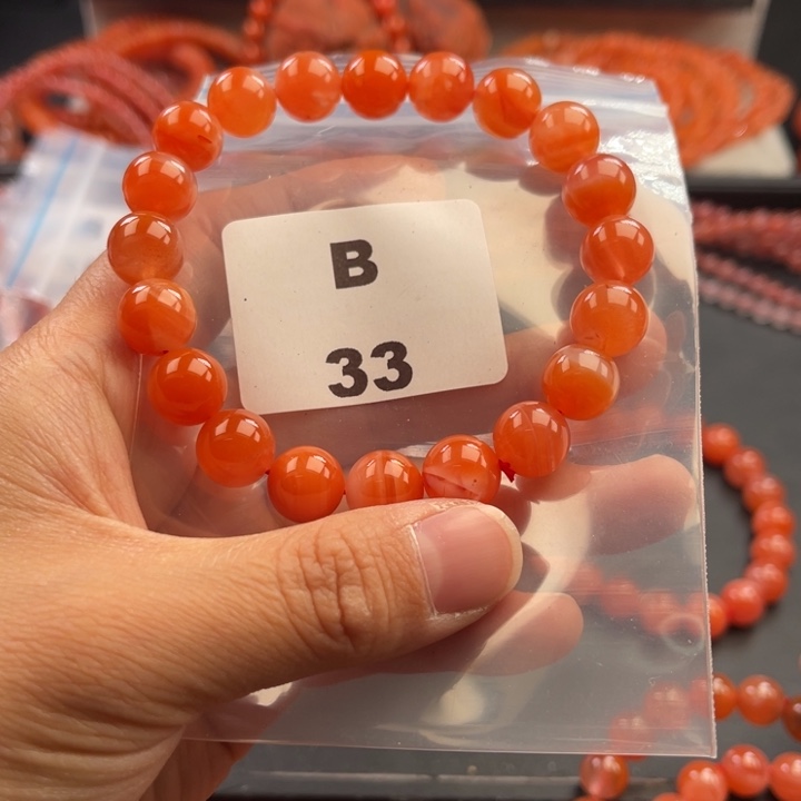 南红玛瑙未镶嵌多样性发货默认微瑕称重10mm