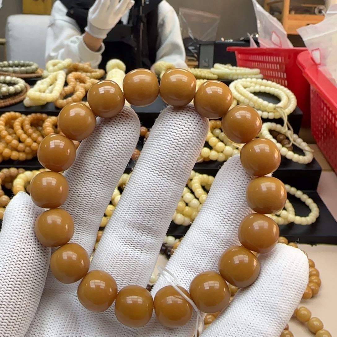 【闪购商品】菩提根/象牙果手串13珑珠 11年。精工
