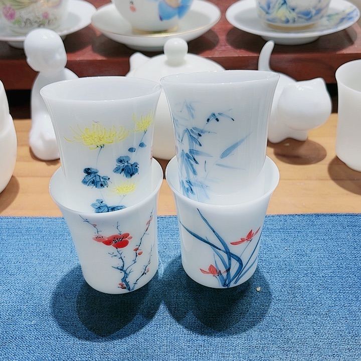 杯4个高冰70cc手绘1111111