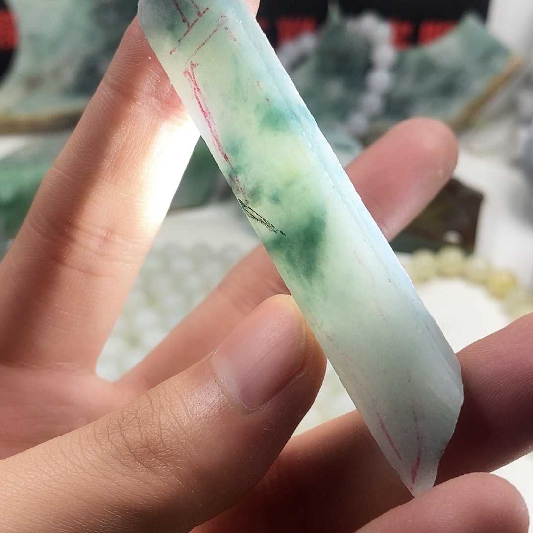 翡翠散珠天然缅甸翡翠a货