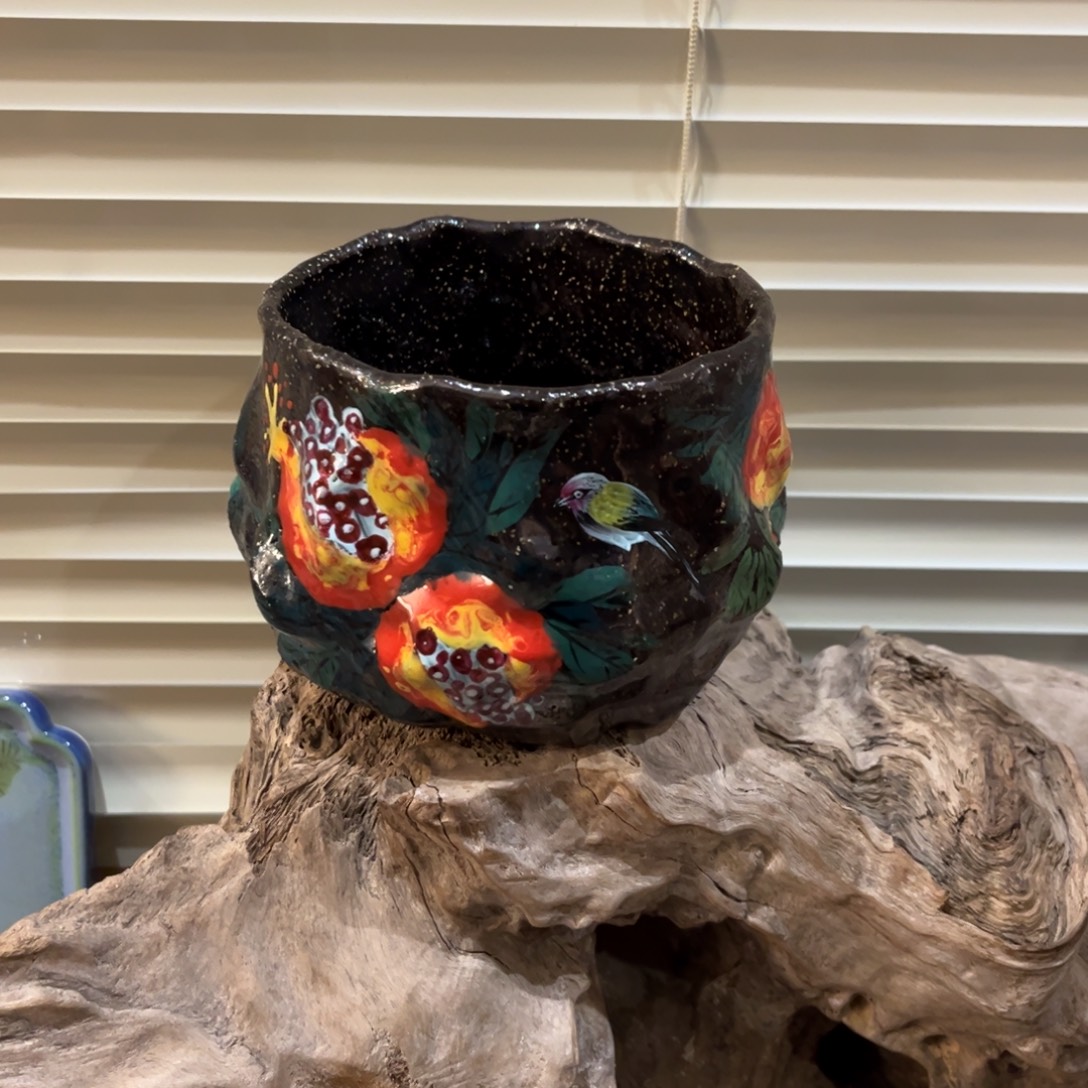 琪***咪景德镇纯手工手绘陶瓷