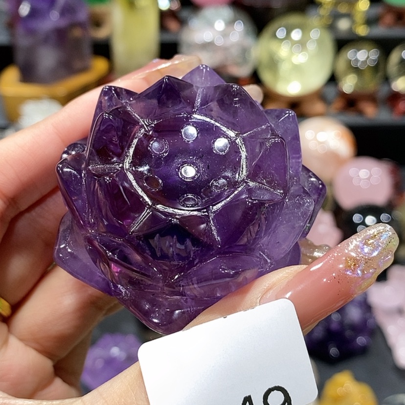 【闪购商品】紫晶水晶未镶嵌水晶