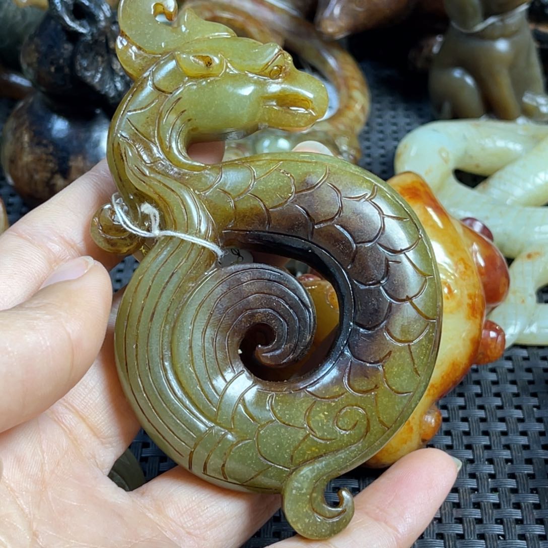 和田玉挂件未镶嵌用****3