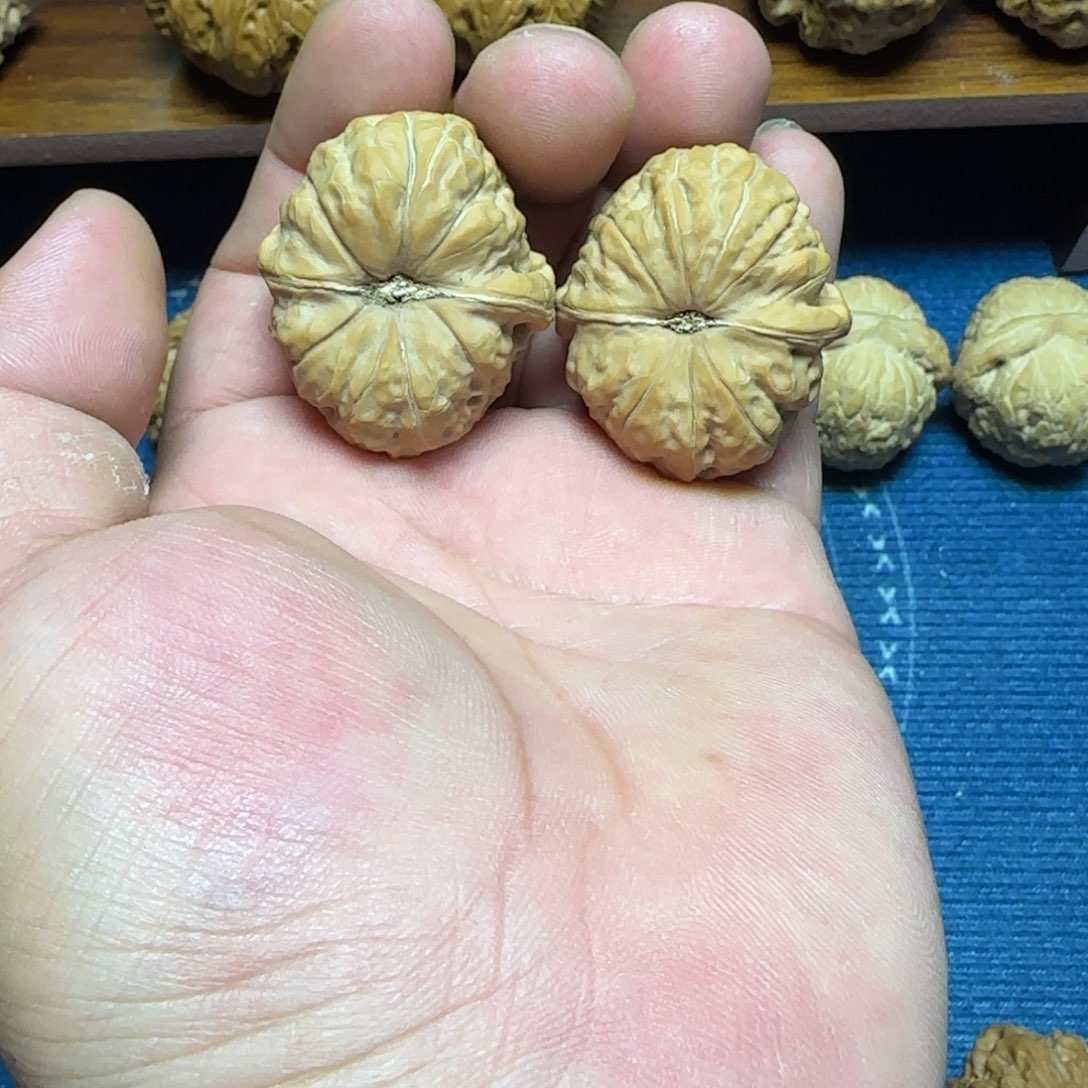 A***~吊坠文玩核桃全品34南瓜墩手捻