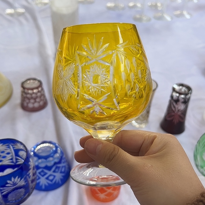 水晶玻璃手柄款微瑕一个