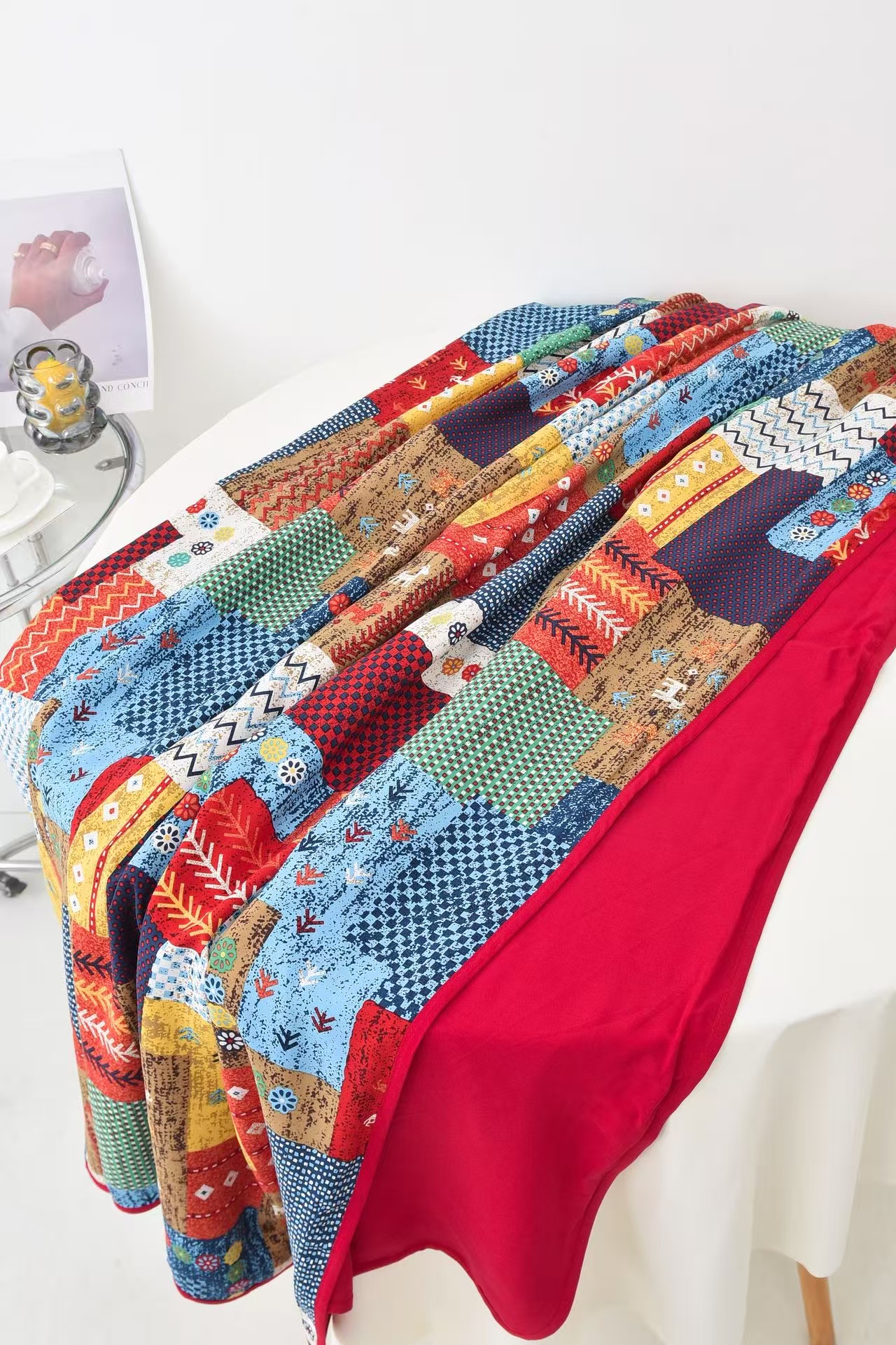 【WJ】英 1120   七色被子