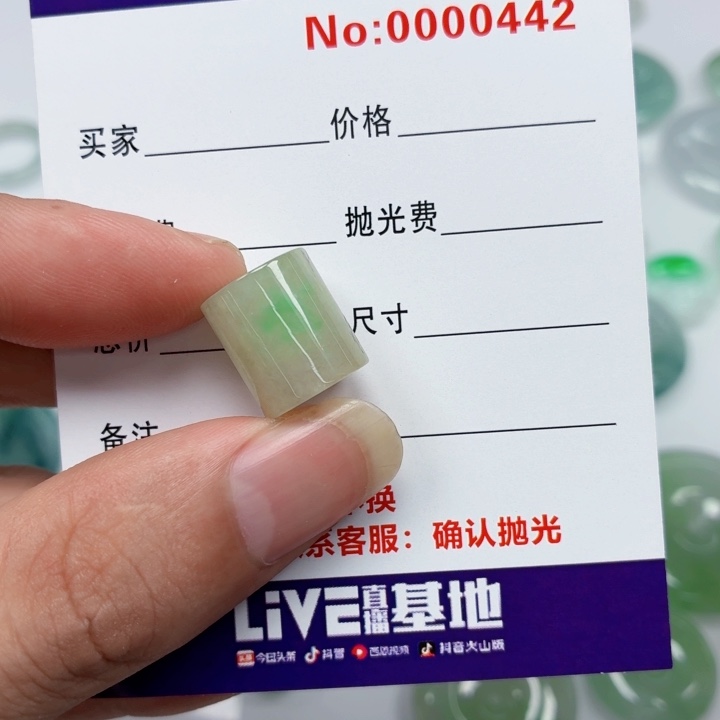 翡翠未镶嵌颈饰13