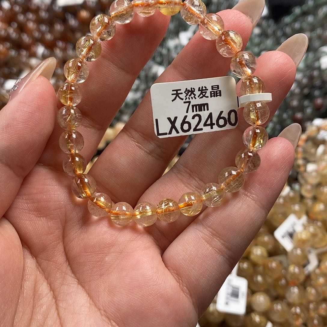 未镶嵌手链水晶水