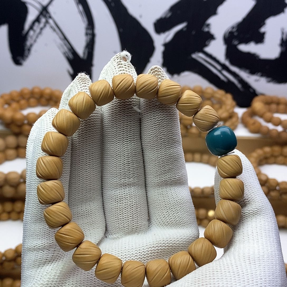 猴头核桃吊坠微瑕款天道带琉璃58.6