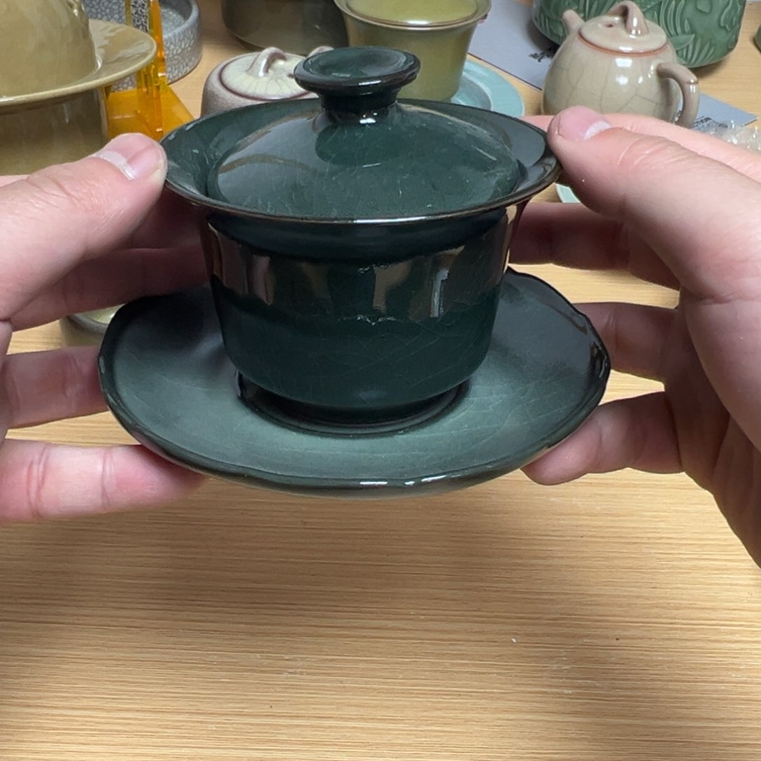 青瓷茶器青瓷茶器微瑕