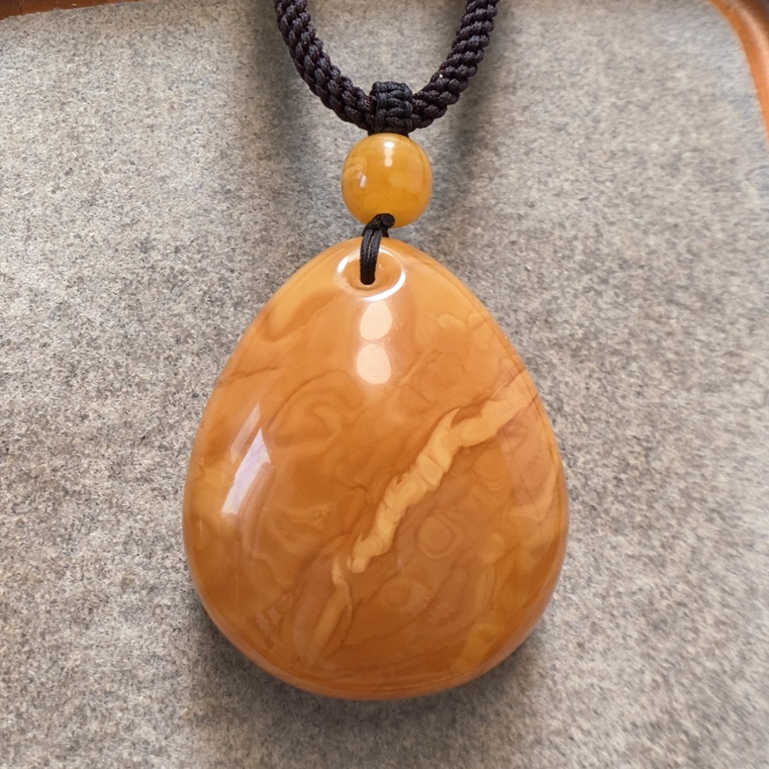 未镶嵌颈饰蜜蜡蜜蜡