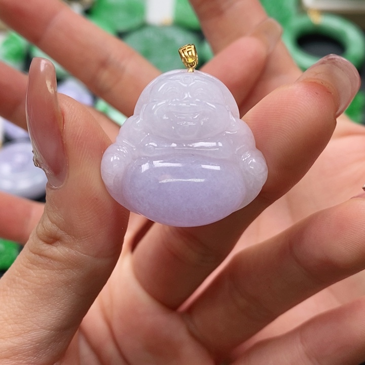 翡翠颈饰未镶嵌吊坠