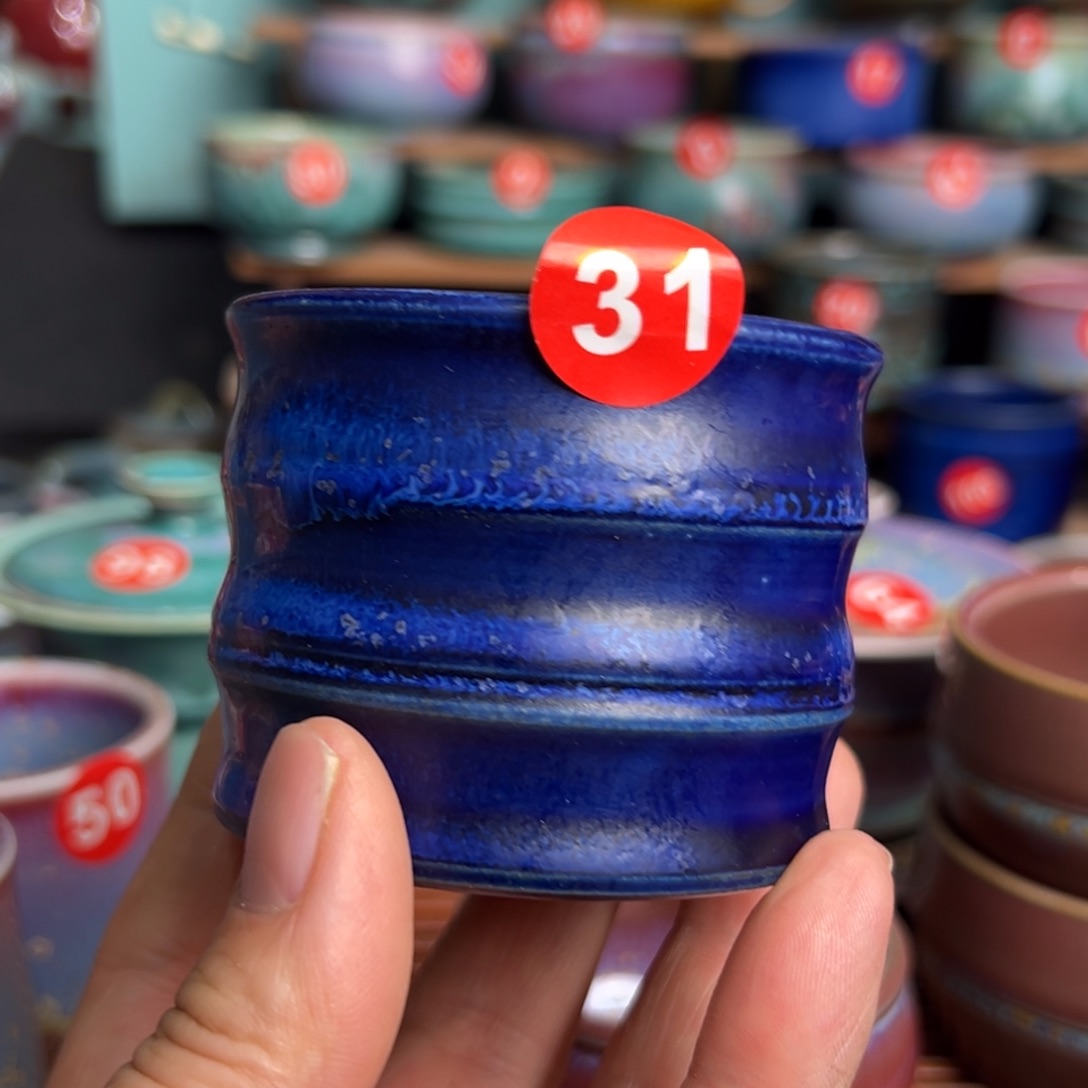 顺***顺手工制作钧窑茶器