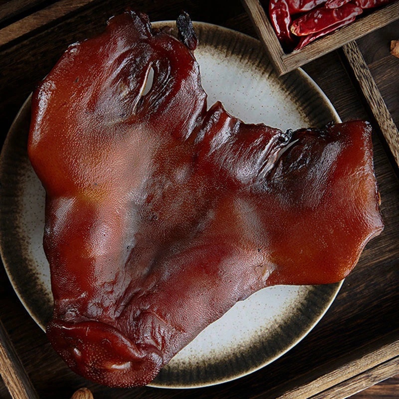 【百村千人】 代卖熟食喂养土猪肉  烟熏腊猪脸 腊肉腊味