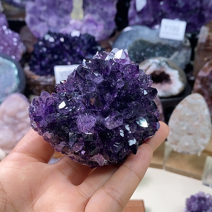 未镶嵌大型摆件（非配饰）紫晶