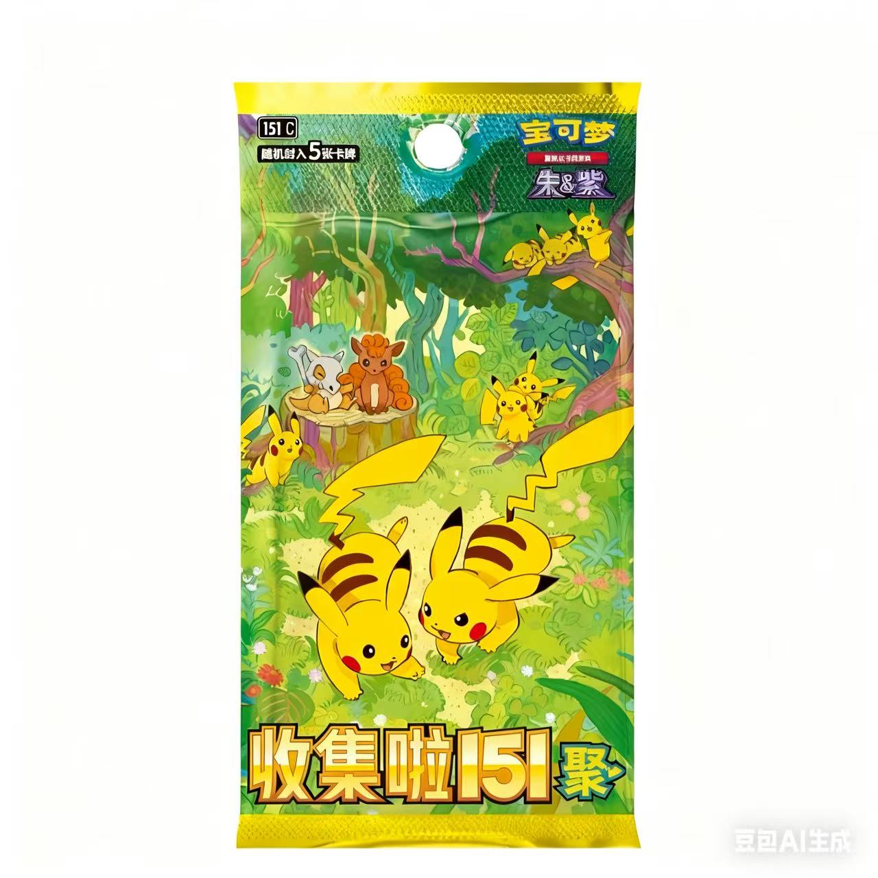 【CC】宝可梦简中151聚集换式卡牌（默认代拆）