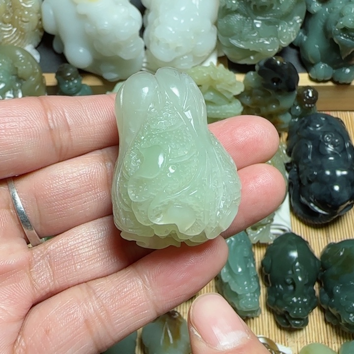 和田玉挂件未镶嵌