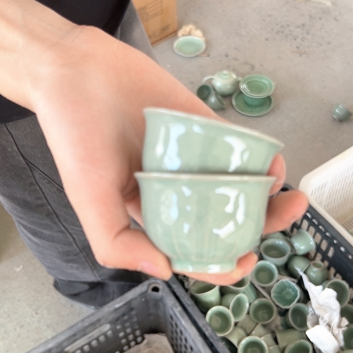 小米茶器龙泉青瓷