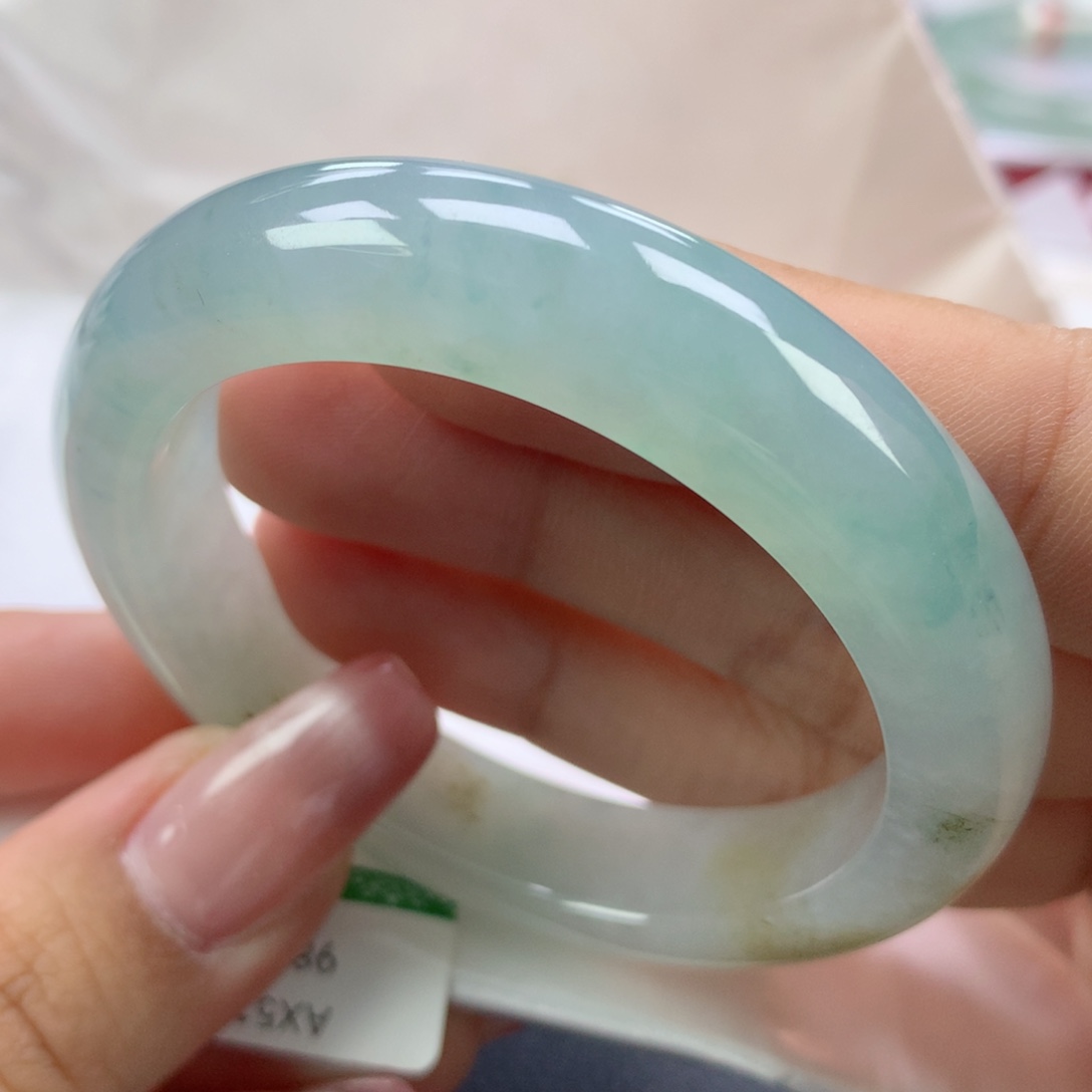 翡翠手镯未镶嵌51正