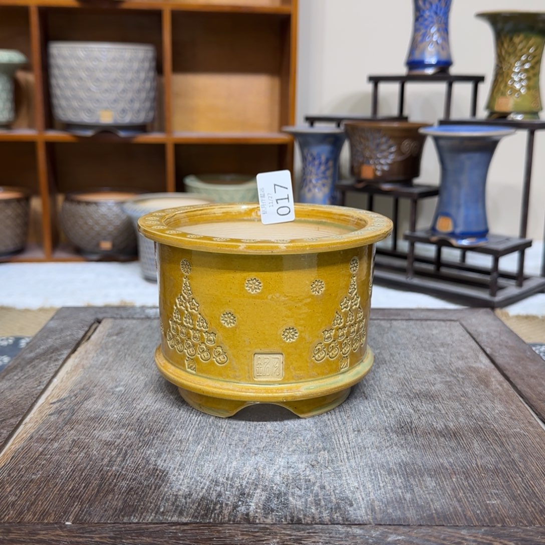 手工花盆 017 内口口径 10.5 cm 