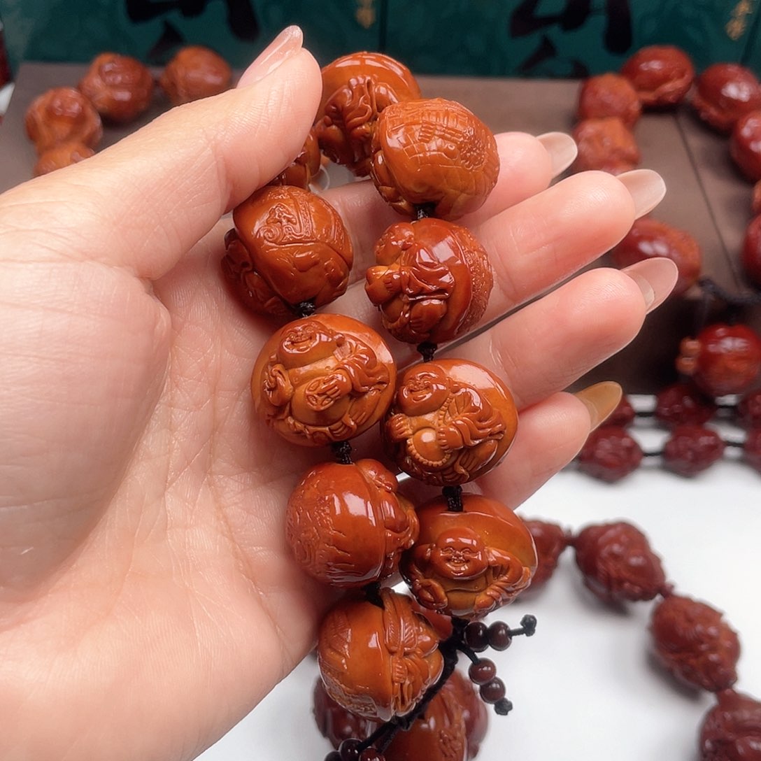 橄榄核手串︶****︵弥勒手串