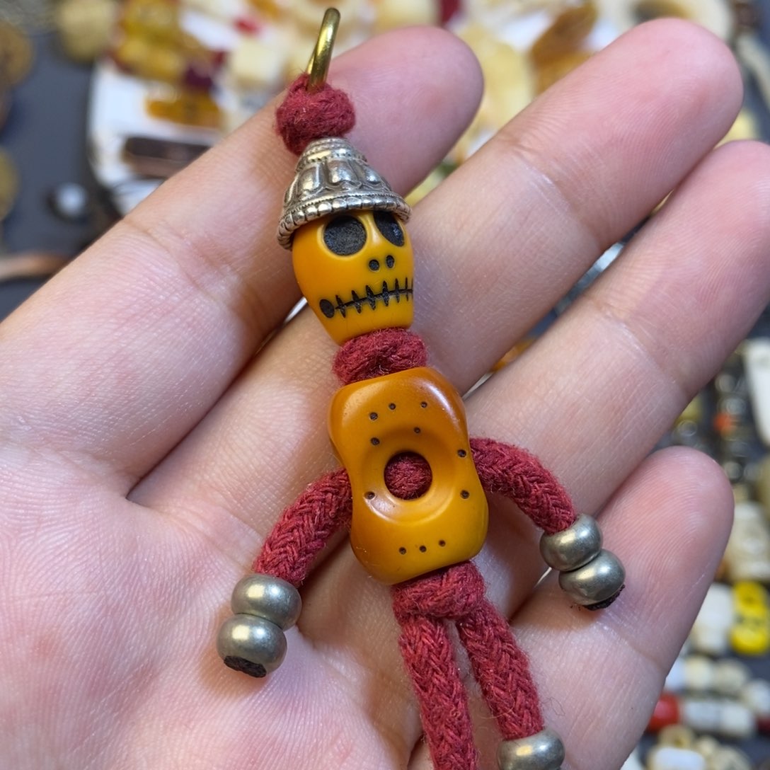 玻璃颈饰配饰侧挂