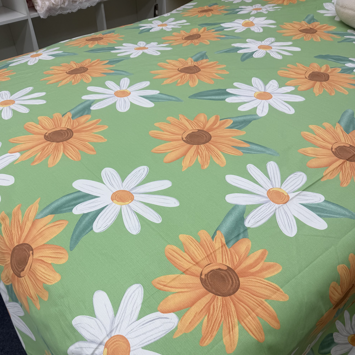 L【太阳花】  尺寸2.4✖️2米正负5公分加厚  豪华  软竹棉  四季款