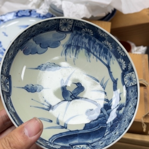 瓷片摆件工艺品瓷器摆件777 