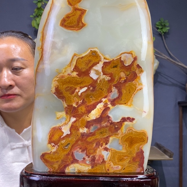 石材精品古青石摆件