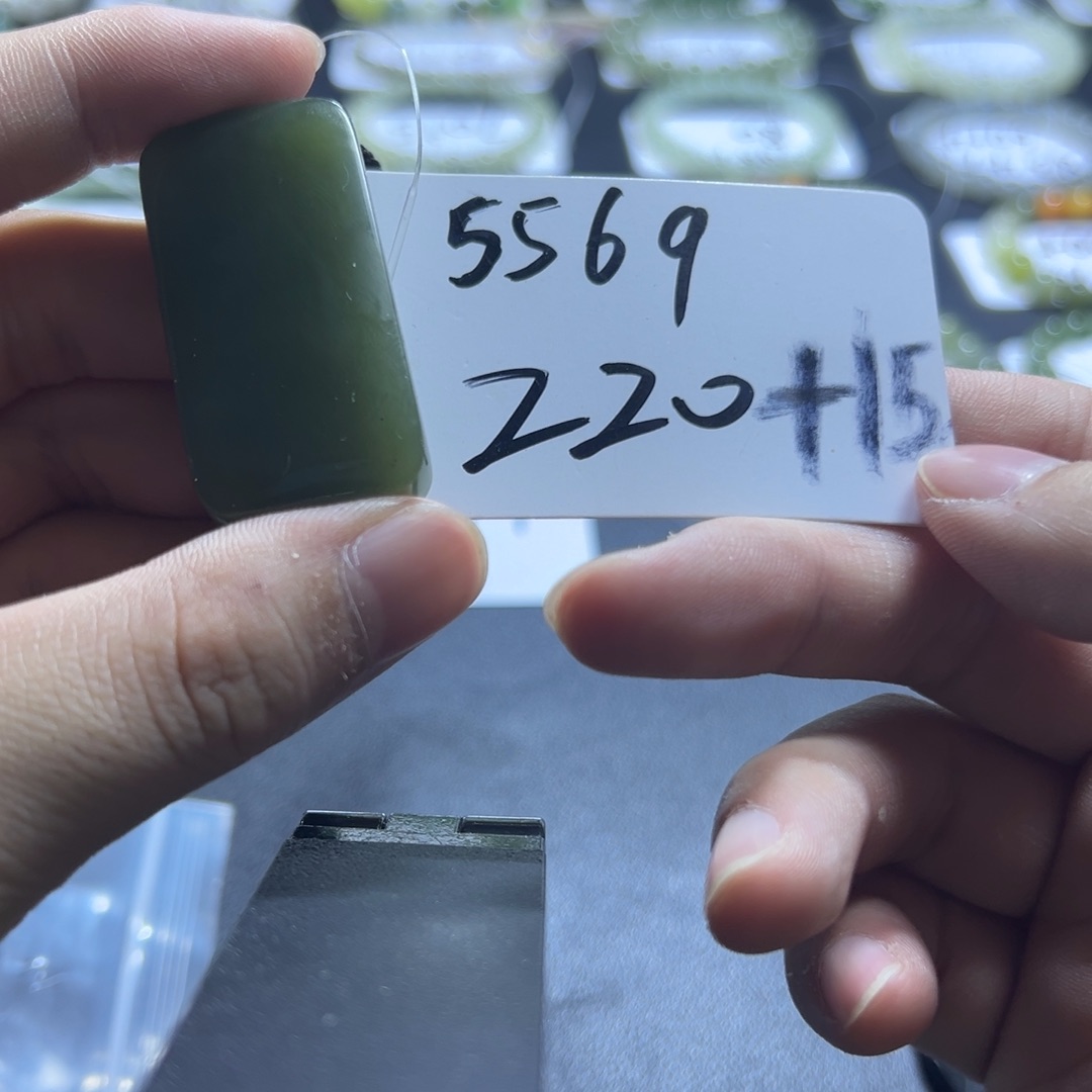 和田玉未镶嵌吊坠(不含链)5569