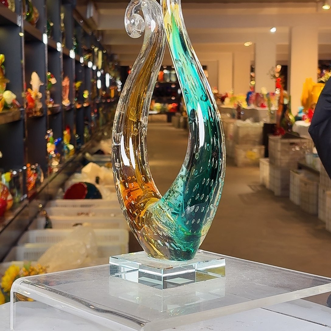 摆件琉璃岛上有个叫小白