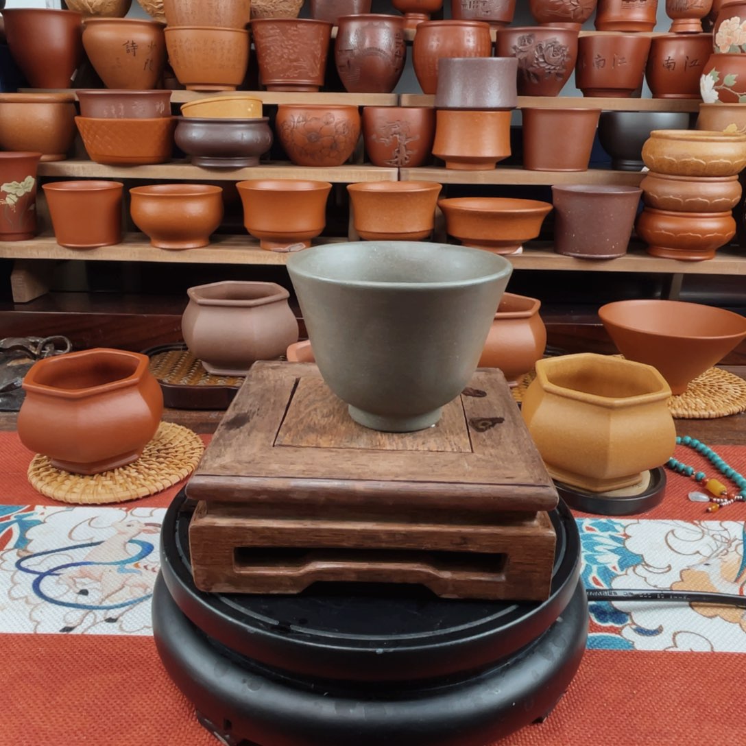 紫砂茶杯宜兴紫砂