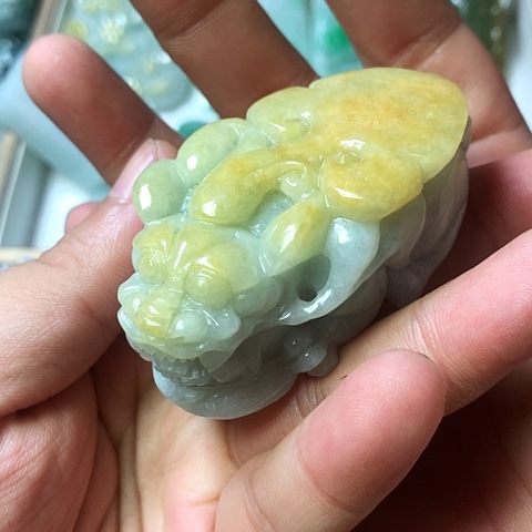 翡翠未镶嵌颈饰天然缅甸翡翠a货