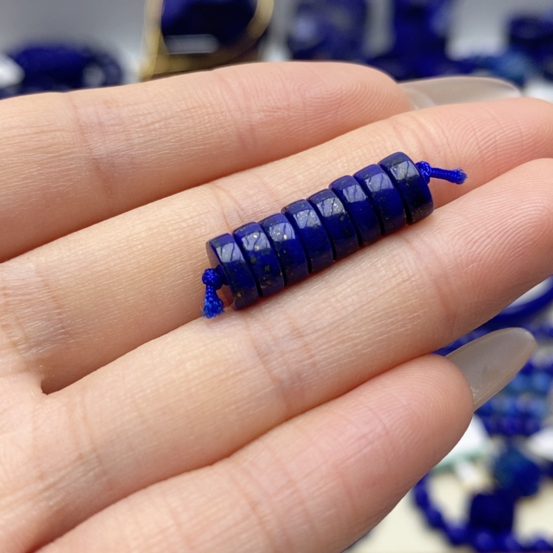 青金石未镶嵌隔片7➕