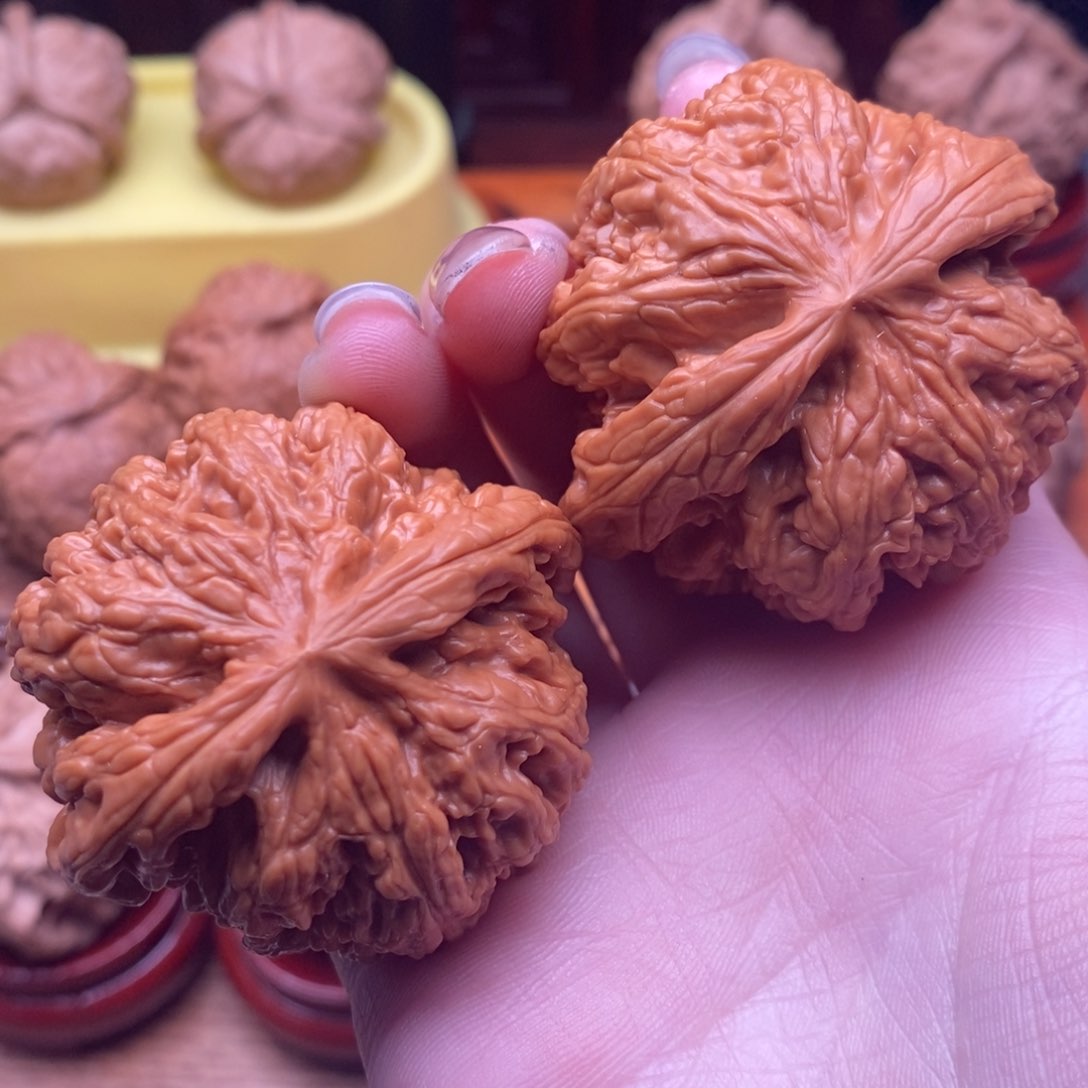 文玩核桃把件46大粗筋