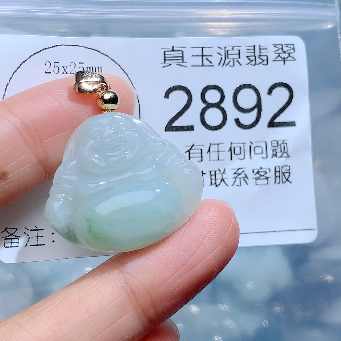 翡翠颈饰未镶嵌2892。