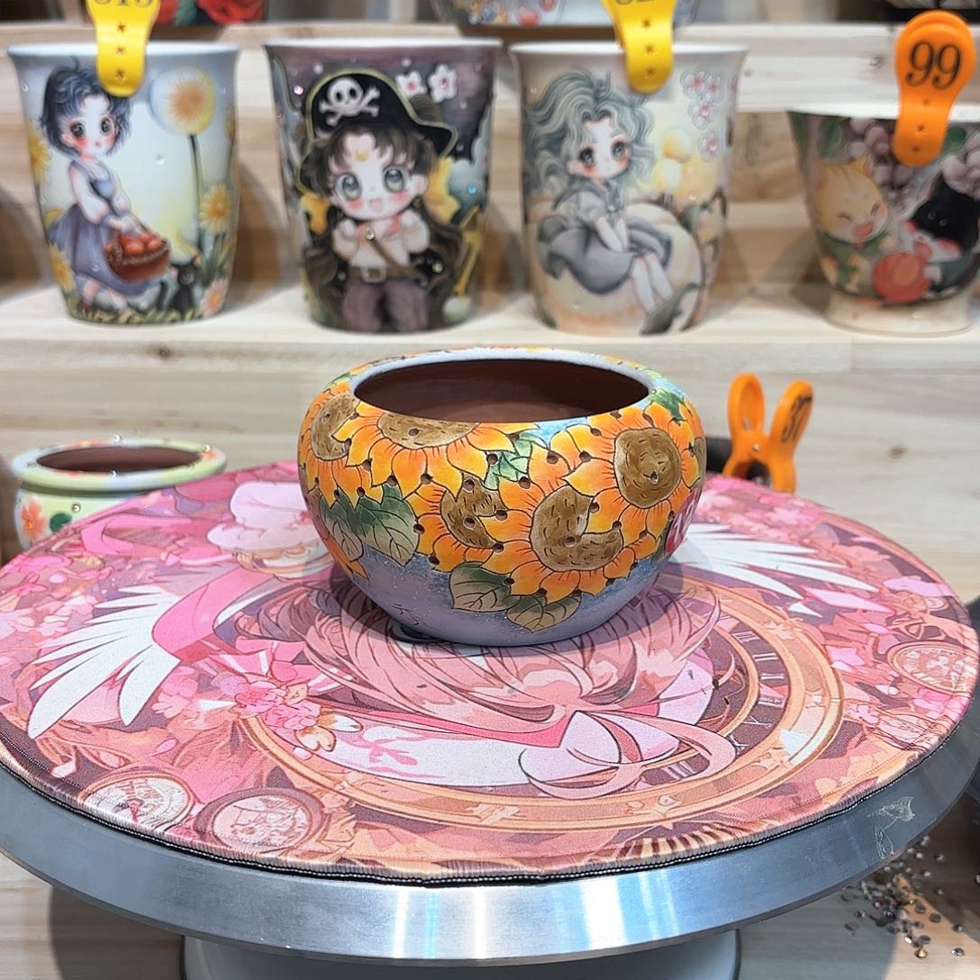 紫砂花盆手工花盆默认微瑕9/7