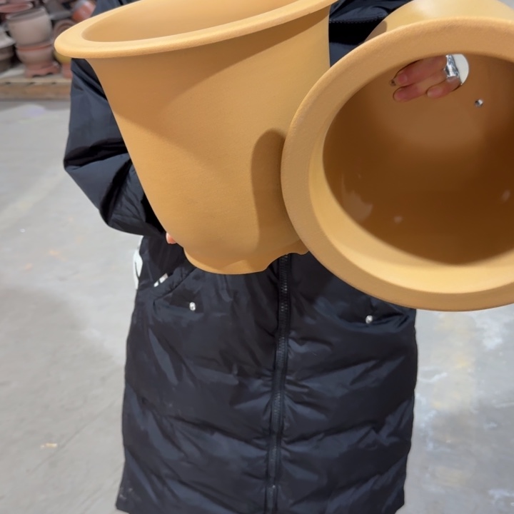 紫砂花盆 高度21口径24