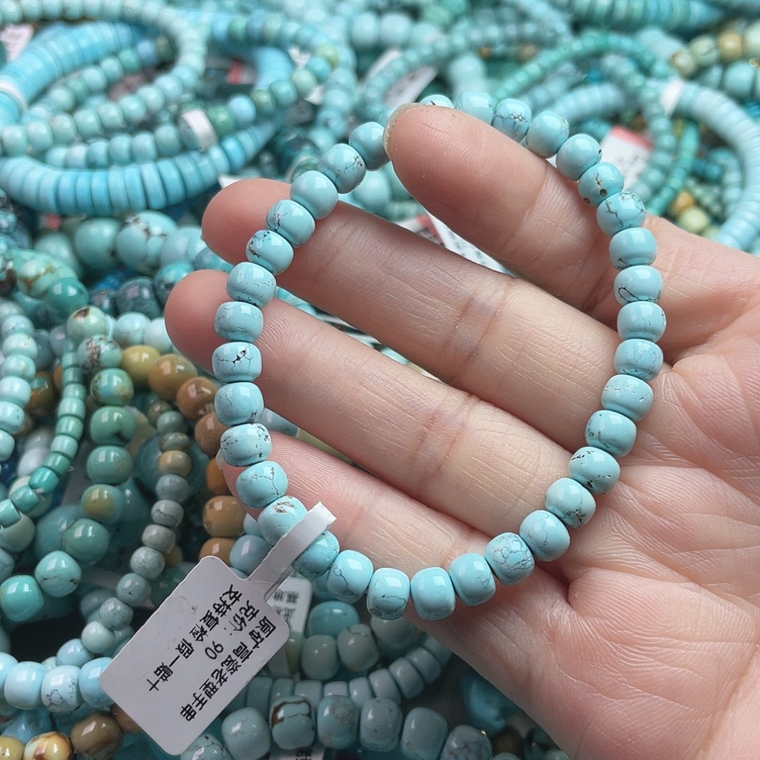 -***M绿松石未镶嵌珠宝奇石