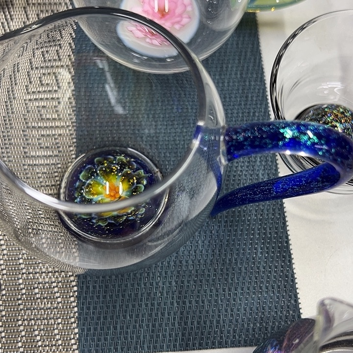 H***o宝蓝金福韵公道杯一只装