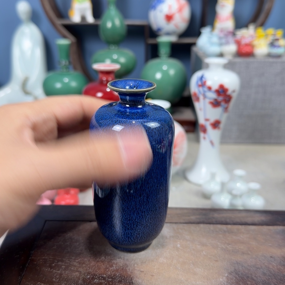 陶瓷手工小花器摆件