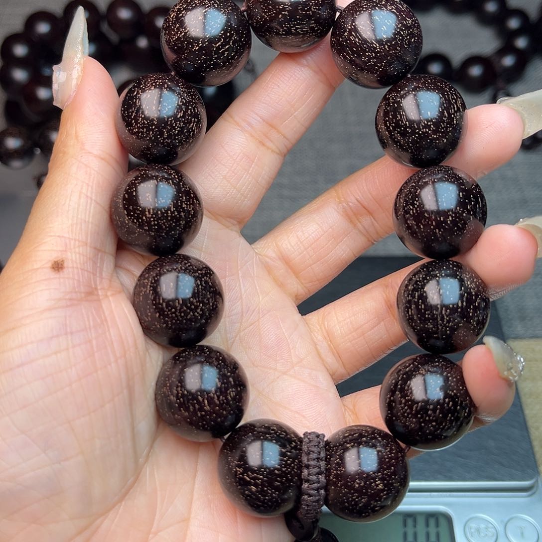 檀香紫檀（小叶紫檀）1.8x13爆星