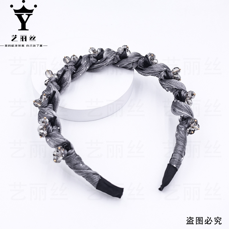 艺丽丝巴黎王妃 满钻缠绕发箍 [星芒] 百搭发箍 YL833
