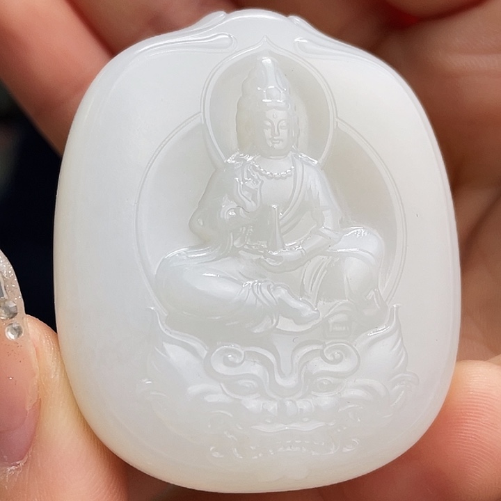 和田玉挂件未镶嵌定制发货