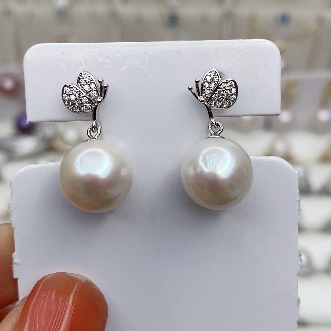 淡水珍珠颈饰银S925镶嵌