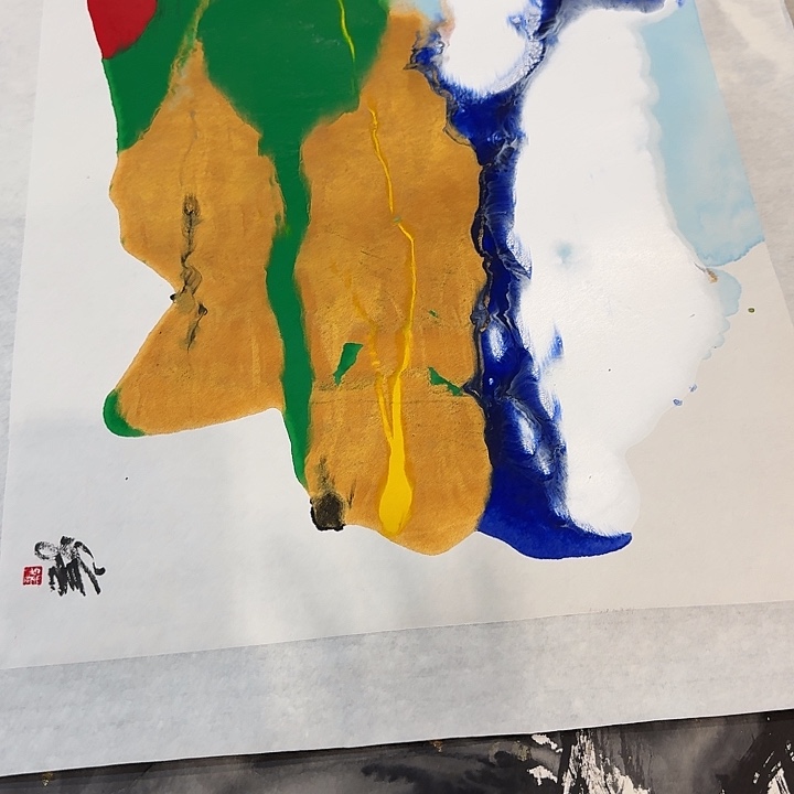 郭***8书法绘画作品多次参加全国美展